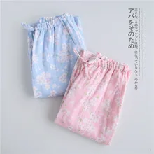 Женские пижамные штаны из хлопка, женские домашние штаны большого размера, домашние штаны для отдыха, женские штаны для сна в клетку