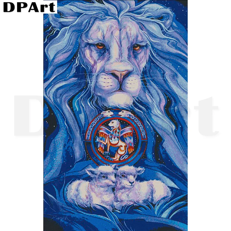 

Diamond Painting Full Square/Round Lion Drill Daimond Embroidery Painting Cross Stitch Kit Rhinestone Paint Wirh Diamonds X048