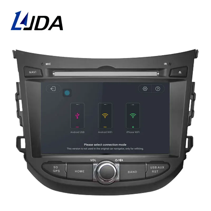 LJDA Android 10,0 автомобильный dvd-плеер для HYUNDAI HB20 2 Din Автомобильный Радио gps Навигация стерео Мультимедиа wifi автоаудио головное устройство 2+ 16