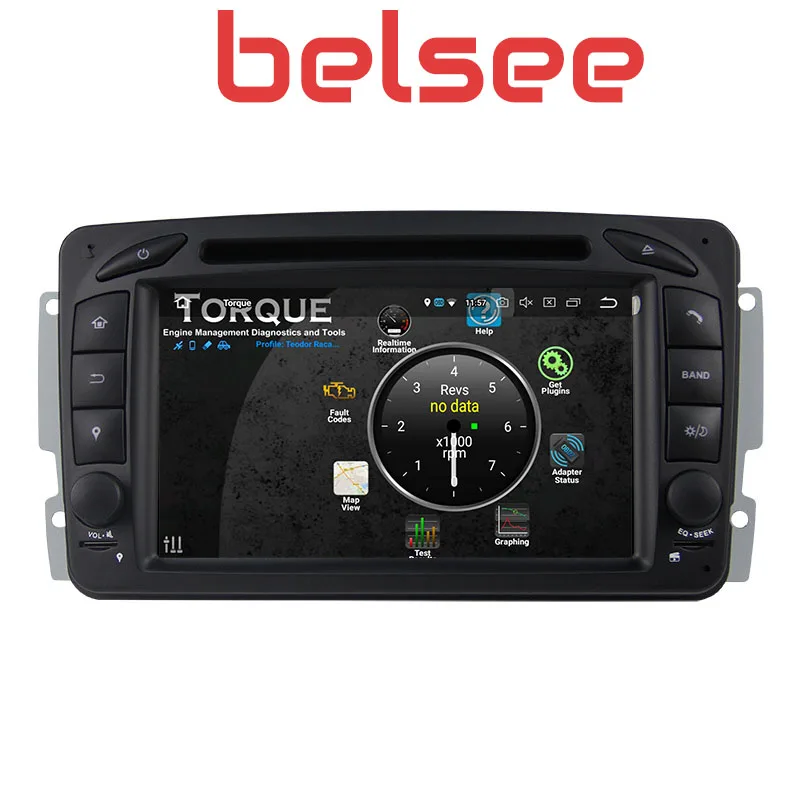 Belsee Android 8,0 2 Din Автомобильный плеер радио головное устройство авто для Mercedes Benz CLK W209 W203 W639 W168 W463 Vaneo Viano Vito