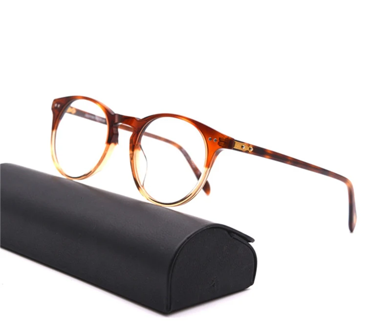 Круглые стильные оптические очки OV5256 близорукость очки для чтения оправа для мужчин и женщин sir О 'Мэлли ретро очки оправа