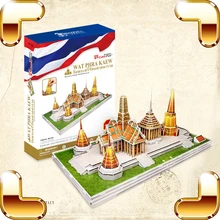 Новое поступление подарок Изумрудного 3D Паззлы Модель Строительство высокого уровня игра-головоломка DIY Структура взрослого собрать Игрушечные лошадки украшения