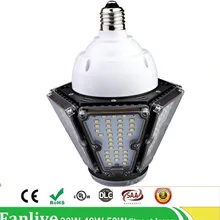 12 шт./лот, 30 Вт, 40 Вт, 50 Вт, светодиодный садовый светильник SMD2835, высокое качество, 360 градусов, светодиодный уличный светильник, алюминиевый корпус, садовый светильник ing