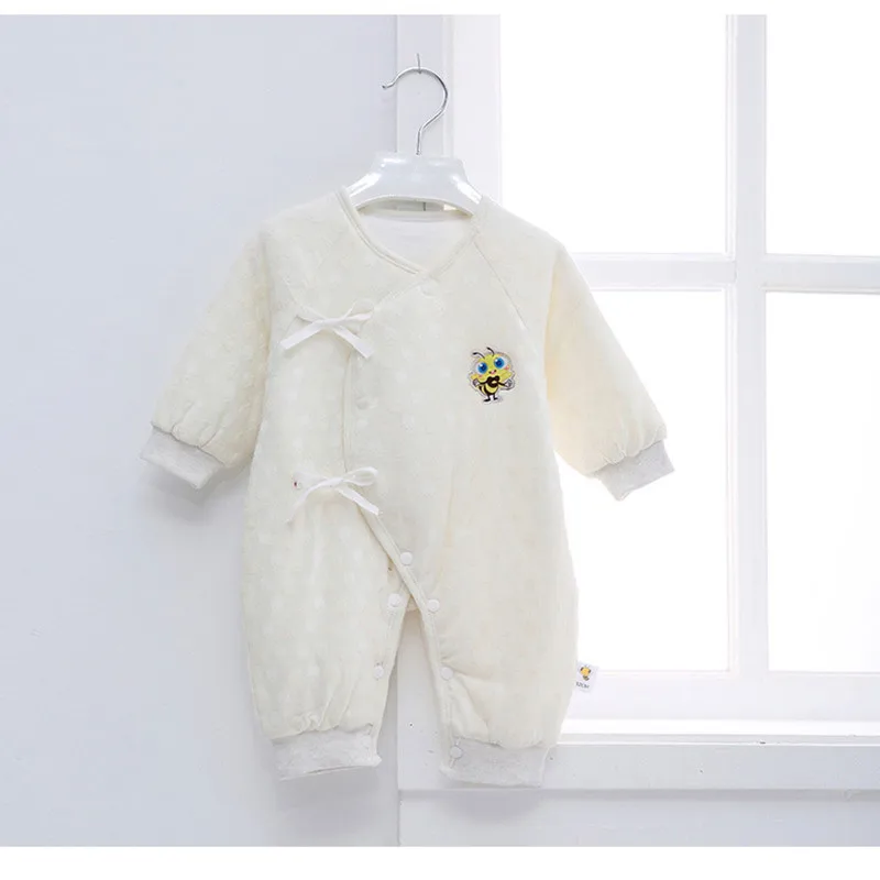

Cotton Newborn Toddler Girl Overalls Clothes Winter Warm Infant Kids Boy Rompers Outfits Autun Long Sleeve Baby Children Clothes