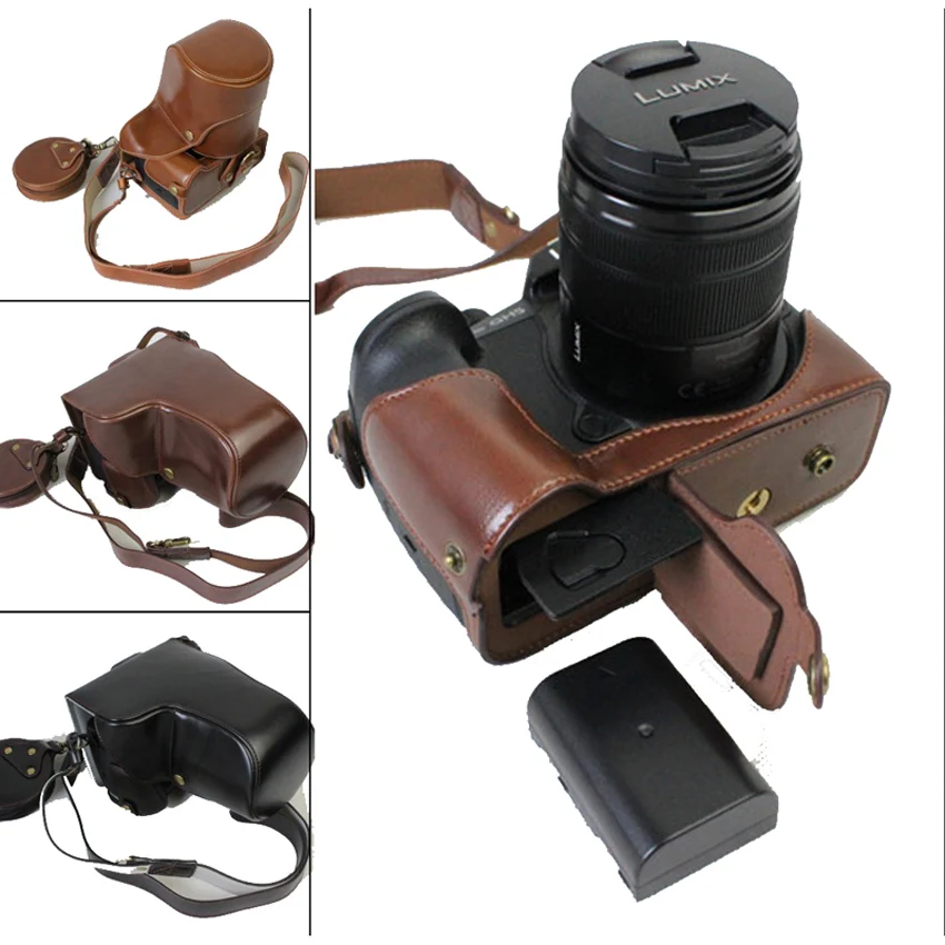 panasonic gx80 leather camera case