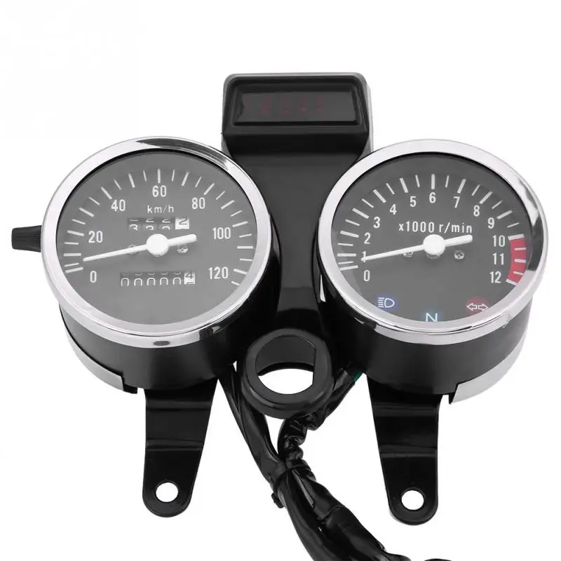 

LED Motorcycle Modified Accessories Speedometer Odometer Tachometer for Suzuki GN125