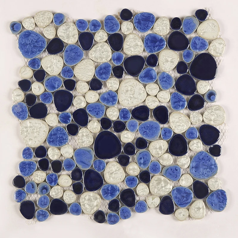 Kepinfy DIY керамическая мозаика низким водопоглощением использовать для ванной комнаты, бассейн, не скользит мозаика