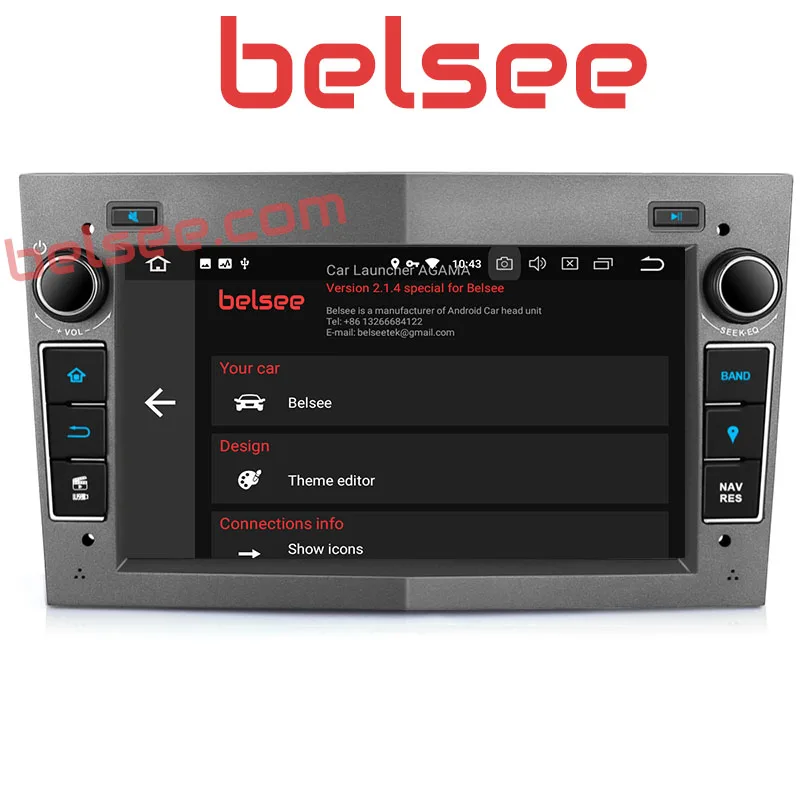 Flash Deal Belsee Android 9.0 Octa 4GB PX5 2 Din DVD GPS Car Radio Multimedia for for Vauxhall Opel Astra H G J Vectra Antara Zafira Corsa 4