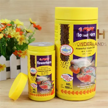 

Sera 440g/1000ml fish food aquarium flowerhorn powerful staple diet tropical fish Flower Horn fish food feed