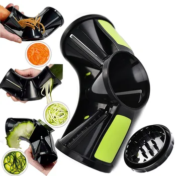 

Mandoline Kitchen Tornado Spiral Fruits Vegetable Slicer Pasta Maker Spiralizer Pleeler Veggie Cutter Spaghetti Graters Splitter