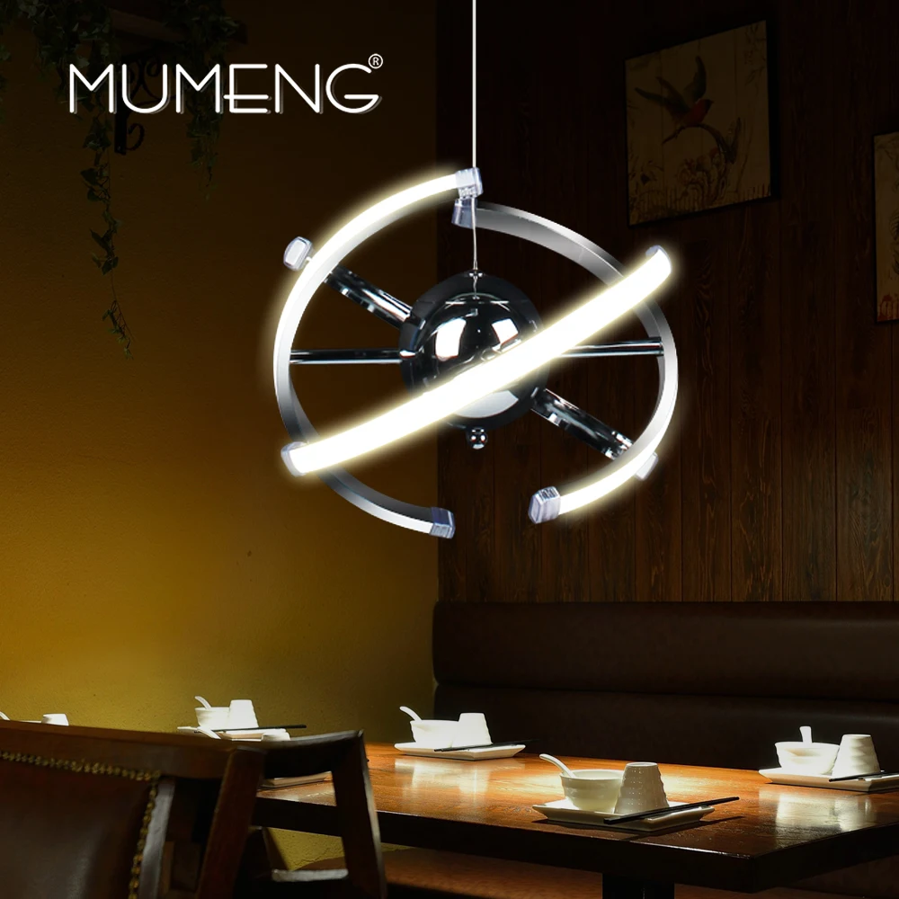 Us 4339 60 Offmumeng Led Pendelleuchte Loft Hängen Licht 23 Watt Diy Küche Suspension Acryl Esszimmer Foyer Glanz Ac85 265v Leuchte In Mumeng Led