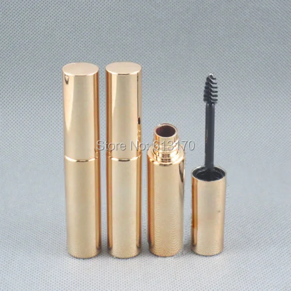New arrival 8ml Mascara tubes Gold color Empty revitalash Eyelash