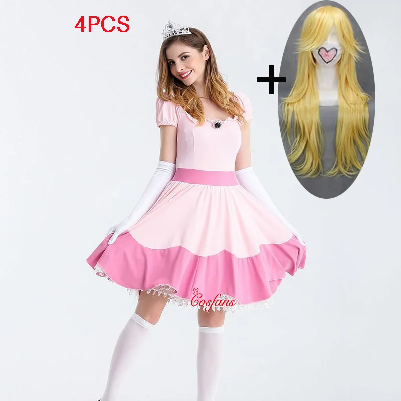 princess peach costume adult