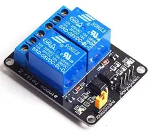 NEW 5V 2-Channel Relay Module Shield For arduino ARM PIC AVR DSP Electronic With Optocoupler