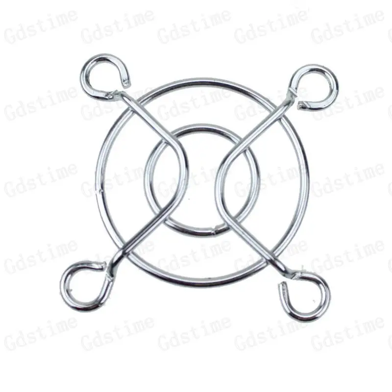 

10 Pcs Gdstime Mini 4cm Iron Fan Net Stainless Steel Metal Fan Grill Net For 40x40mm Small Cooler Fan 40mm