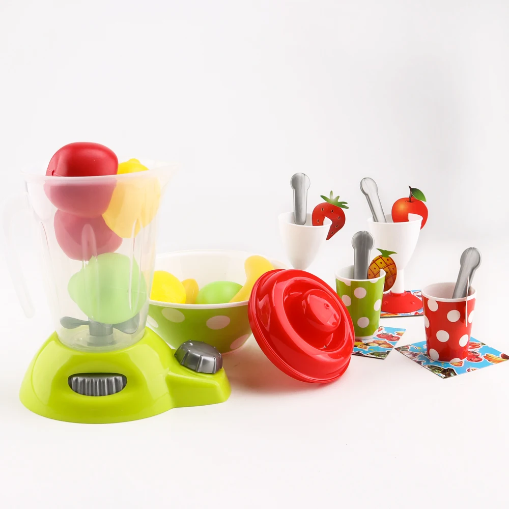 Новый 27 шт. Simultion фрукты соковыжималка претендует игрушки образовательные малыш Кухня весело миниатюрных игрушек для детей
