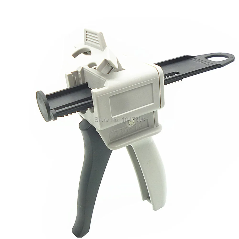 50ml 101 AB Epoxy Resin Glue Gun Applicator Glue Adhesive Mixed