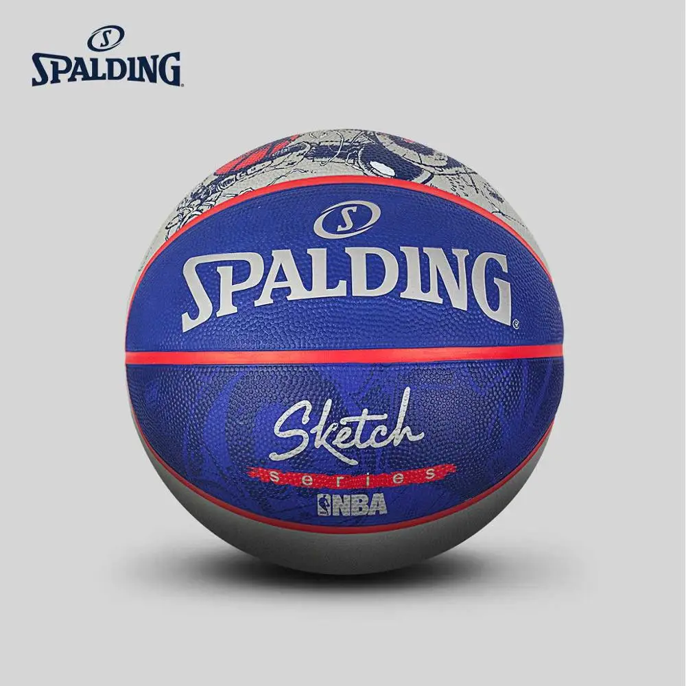 Spalding робот эскиз открытый баскетбольный резиновый № 7 стандартный матч мяч 83-677y Baloncesto Баскетбол