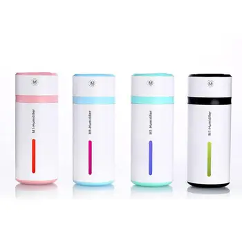 

Portable M1 Car Air Humidifier 240ML USB LED Light Mini Mist Maker Diffuser