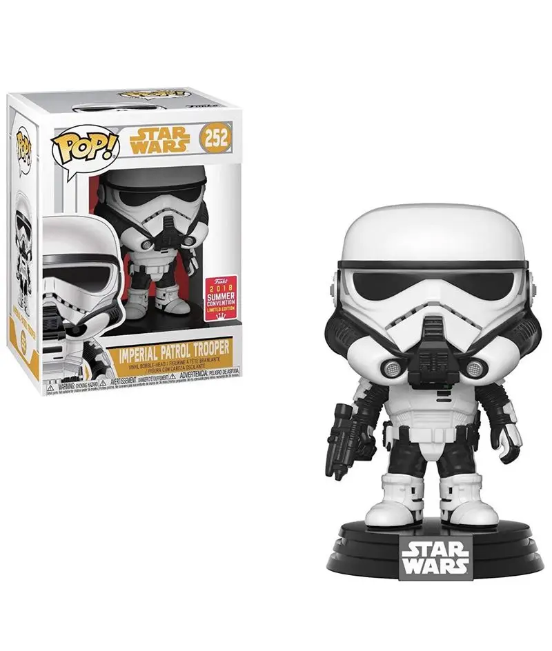 2018 SDCC эксклюзивный Funko pop официальный Звездные войны солдат имперского патруля