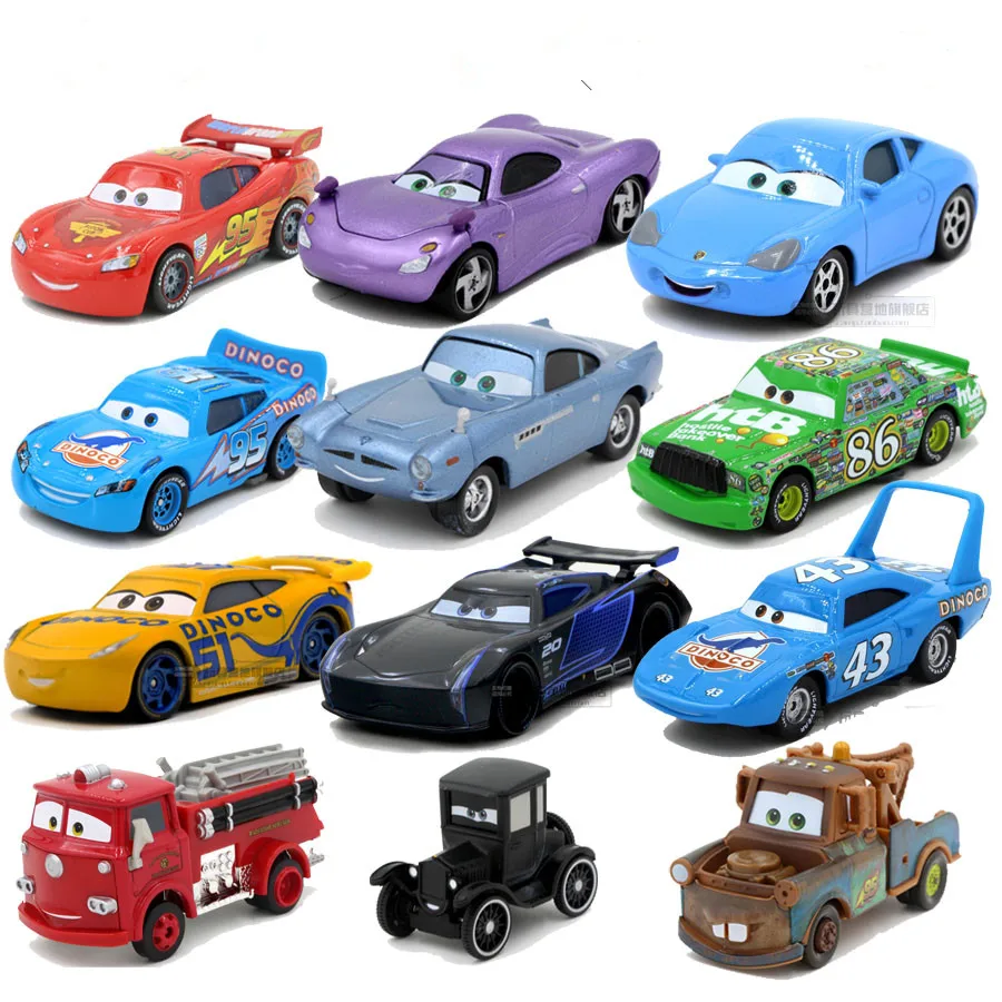 Мини машинки в 15 стилях Disney Pixar Cars Jackson Storm 1:55 модель игрушки для детей