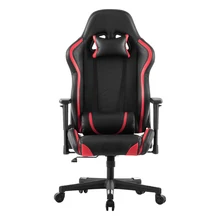 LANGRIA execior вращающееся компьютерное игровое кресло с высокой спинкой В гоночном стиле из искусственной кожи, Регулируемая поясничная поддержка шейки шеи, подушка