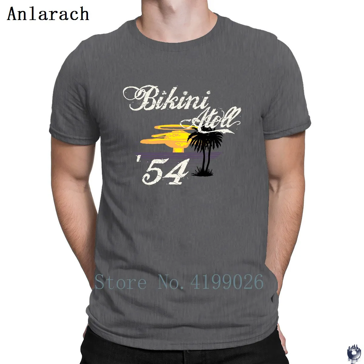 Bikini Atoll '54 t shirts plus size Letter create Tee tops tshirt for