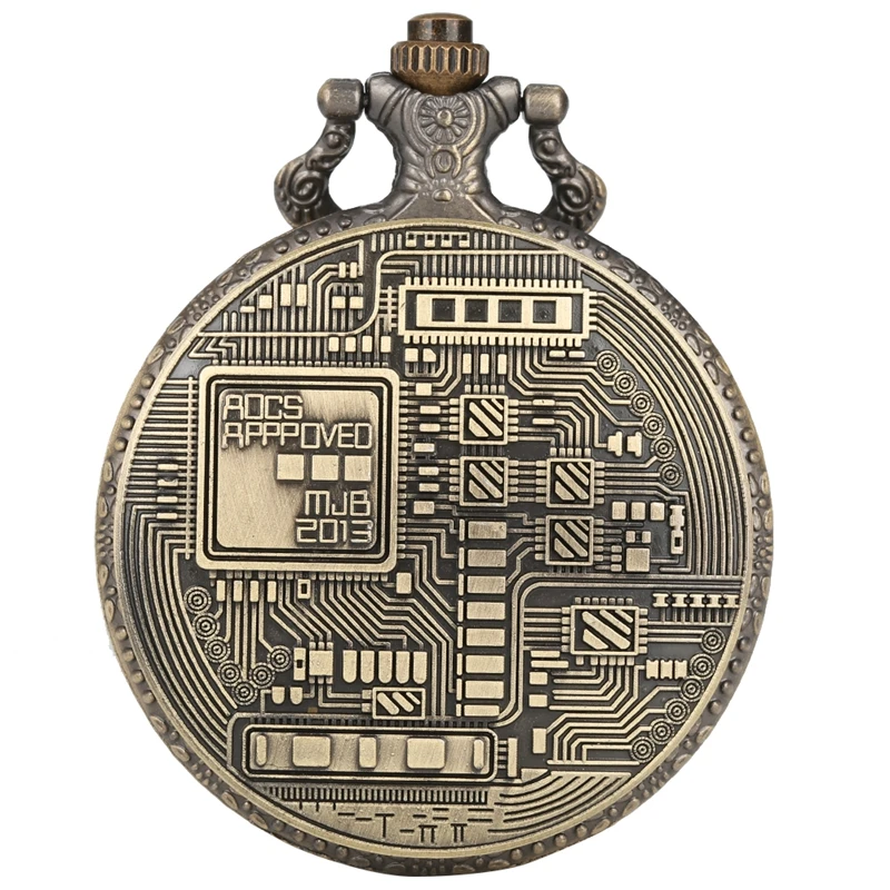 Ретро биткоины монета Реплика кварцевые карманные часы памятные Casascius ожерелье бит BTC Металл антикварная имитация художественная коллекция