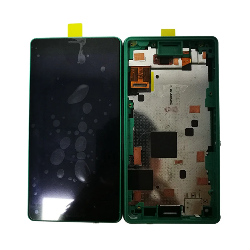 

With Housing Frame Touch Screen Digitizer For Sony Xperia Z3 mini compact D5803 D5833 Creen LCD Display 1280x720 4.6'' TFT LCD
