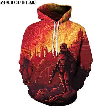

Star Wars Flaming Flame 3D Printed Men Casual Hoodies Mens Hoodies Anime Drop Ship Pullover Fashion Men Funny Hoodie ZOOTOP BEAR