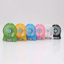 Портативный светодиодный мини-вентилятор охладитель воздуха мини настольный USB вентилятор Third Wind USB вентилятор