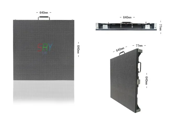 SRY p5 SMD2121 Крытый rgb светодиодный дисплей панели модуль 64*32 пикселей 320*160 мм светодиодный настенный видео светодиодный рекламный видео доска