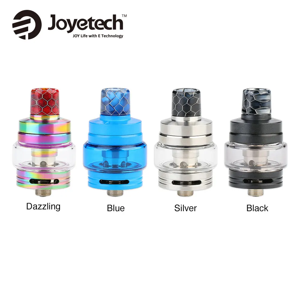 Joyetech превышать Air Plus распылитель 3 мл Танк 22 мм Диаметр с топ заполнения и EX серии головки для MTL/DL Vape Vs пульверизатор Cubis