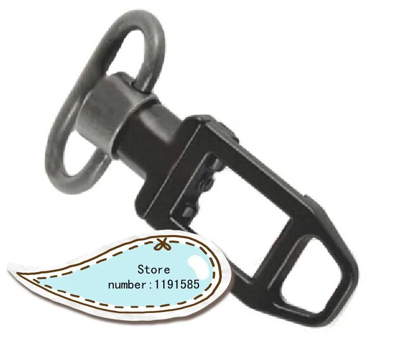 

Low Profile Quick Release Picatinny Rail QD Sling Loop Swivel Attachment Mount