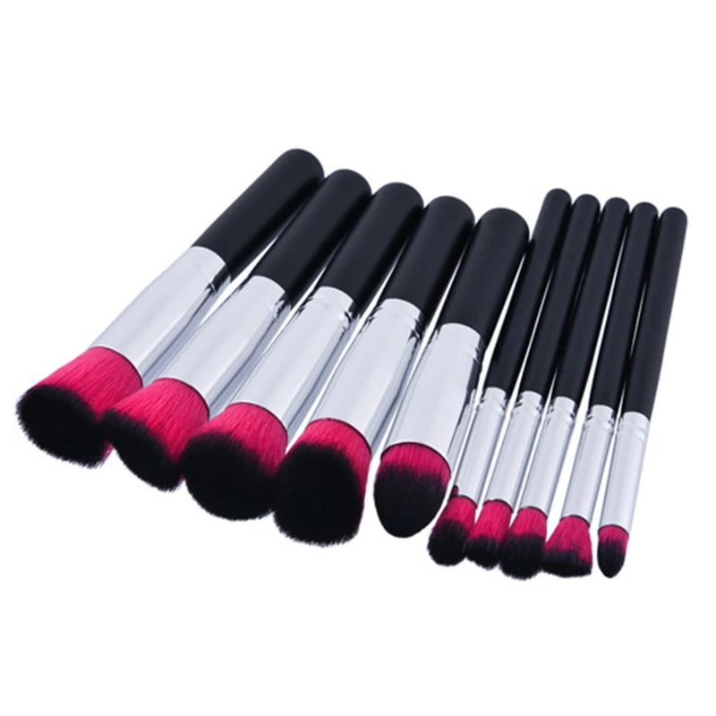 10pcs/Set High Quality Makeup Brushes Set Professional Cosmetic Tool