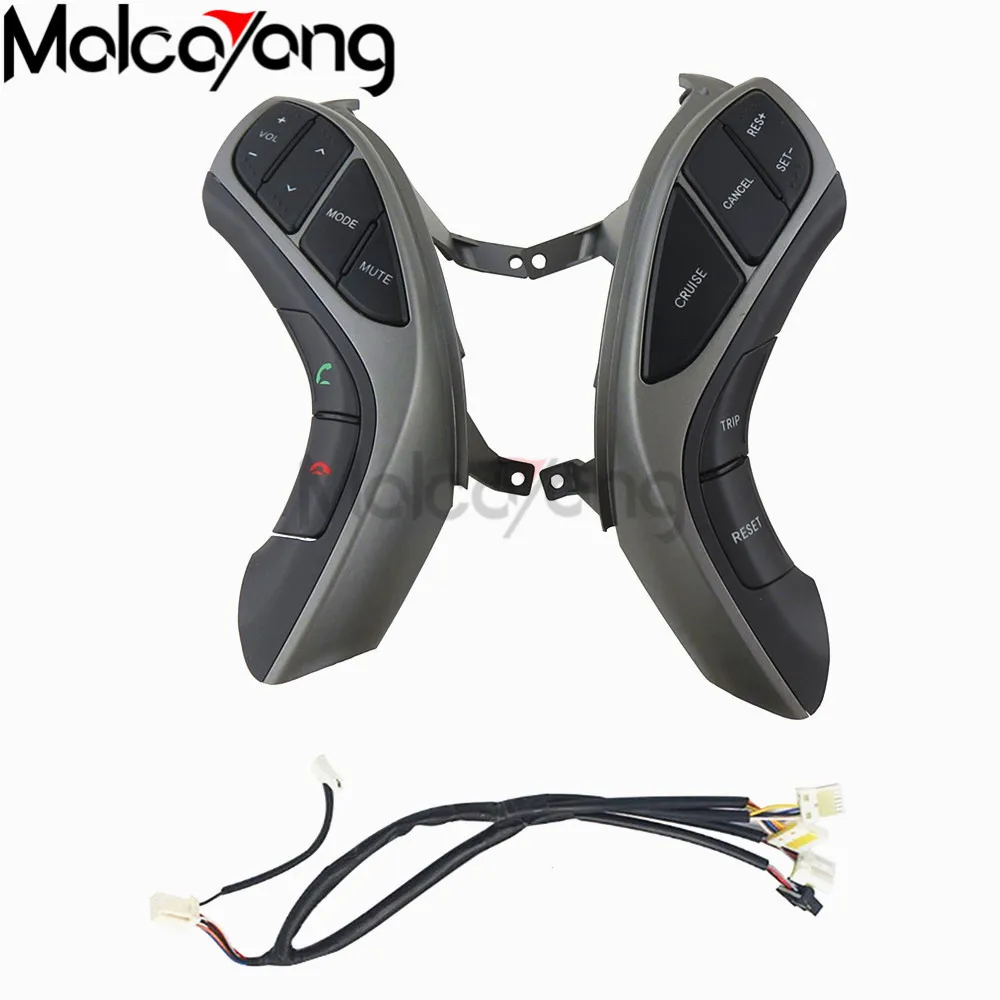 

For Hyundai Elantra 2012 2013 2014 Multifunction Control Steering Wheel Buttons volume audio cruise function switch
