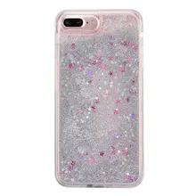 Bling Звезды с движущаяся жесткий чехол для телефона чехол для iPhone7 7 Plus края из ТПУ защитный чехол