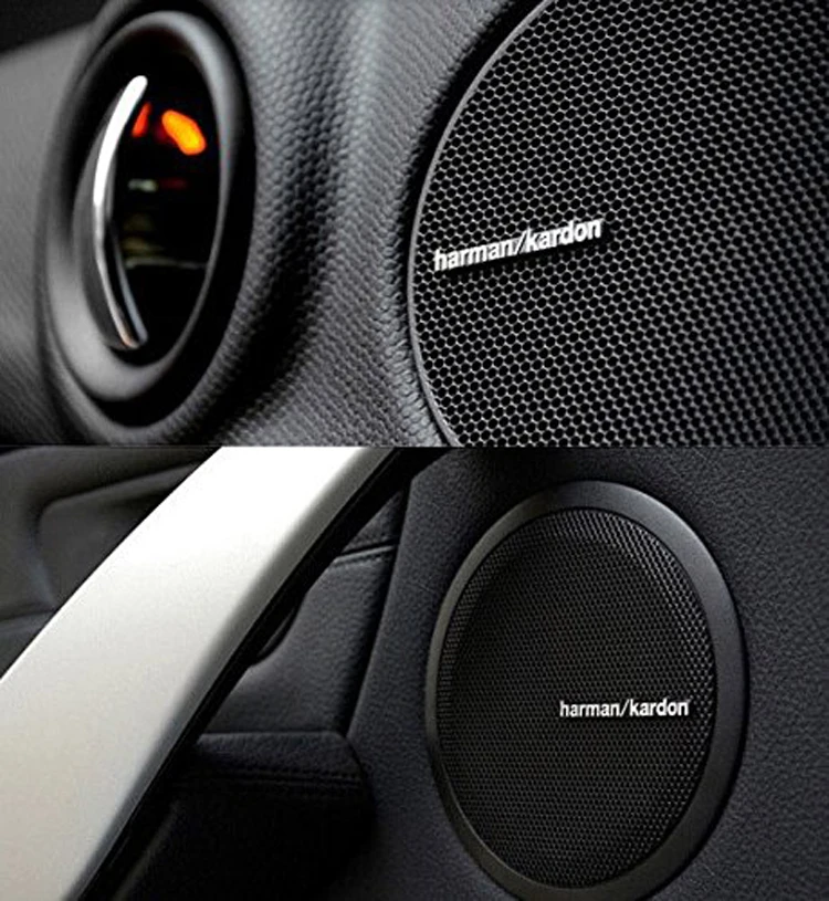 4 pcs Harman Kardon Speaker, Logo 