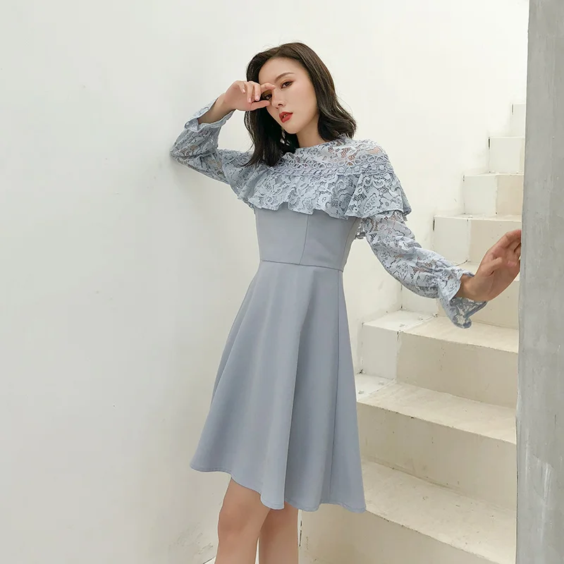 جديد جيد الخريف الشتاء أنيقة فساتين راقية طويل كم الرباط قصيرة اللباس النساء ضئيلة عالية الخصر البسيطة اللباس ألف خط اللباس خمر جديد جيد الخريف الشتاء أنيقة فساتين راقية طويل كم الرباط قصيرة اللباس النساء ضئيلة عالية الخصر البسيطة اللباس ألف خط اللباس خمر