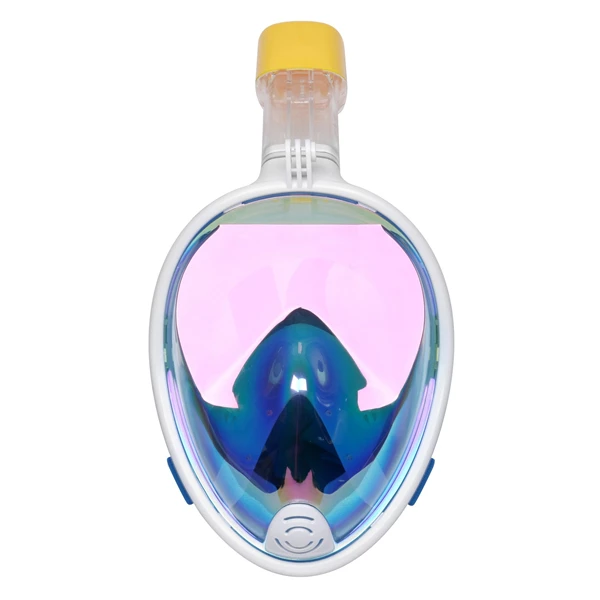Подводная противотуманная маска для подводного плавания полный уход за кожей лица маска для подводного плавания для Плавание Подводная охота Спорт подводное плавание - Цвет: Electroplate Mask