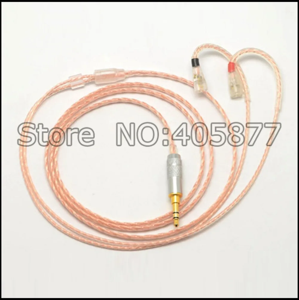 High quality 120cm audio headphone cable for HE300 HE400 HE500 HE6