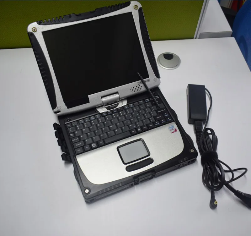 

auto diagnostic laptop used CF19 CF-19 4G touchscreen choose hard disk works for BMW icom A2 NEXT MB Star C3 C4 C5 diag software