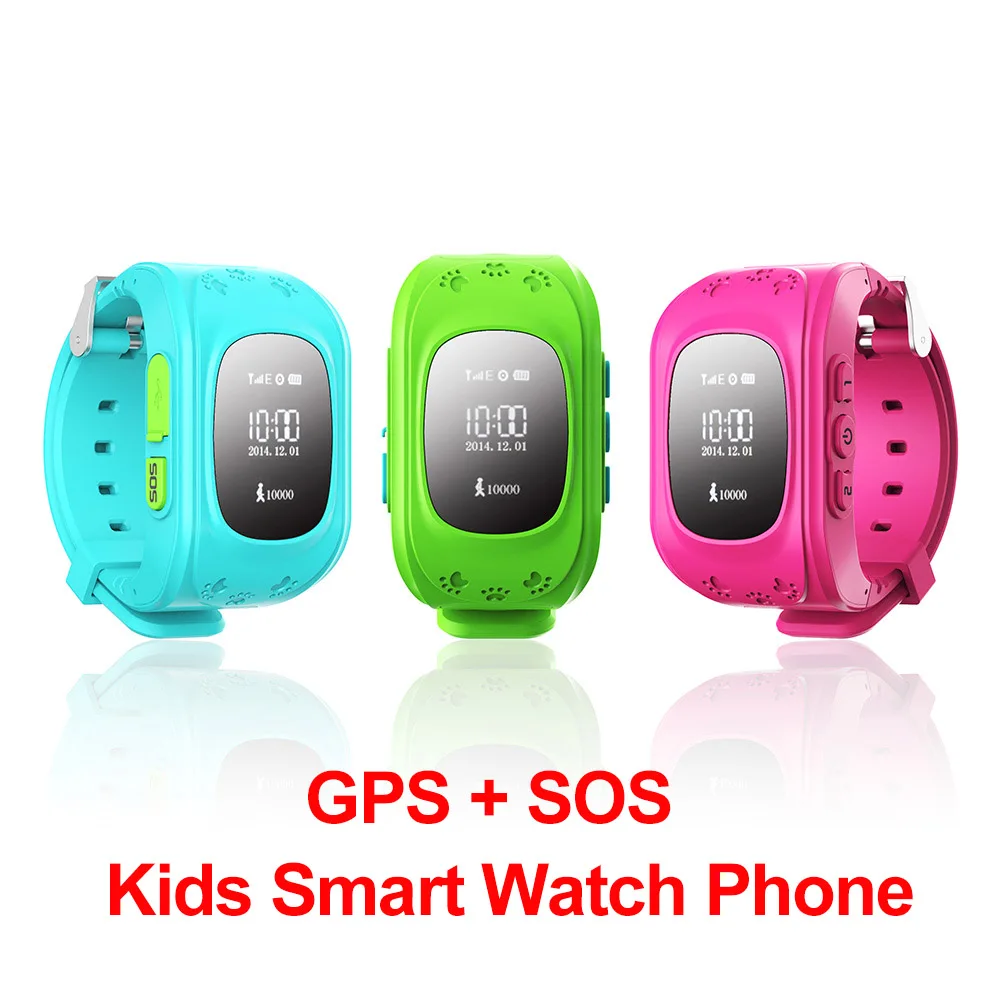 Children GPS Kids Smart font b Watch b font Wristwatch G36 Q50 GSM GPRS GPS Locator
