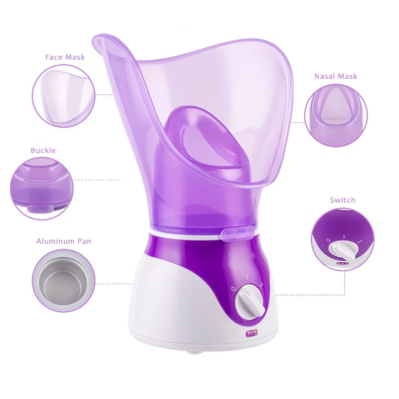 

Steam Face Home Beauty Cleansing Aromatherapy Sprayer Ion Steam Steaming Device Hydrating Machine