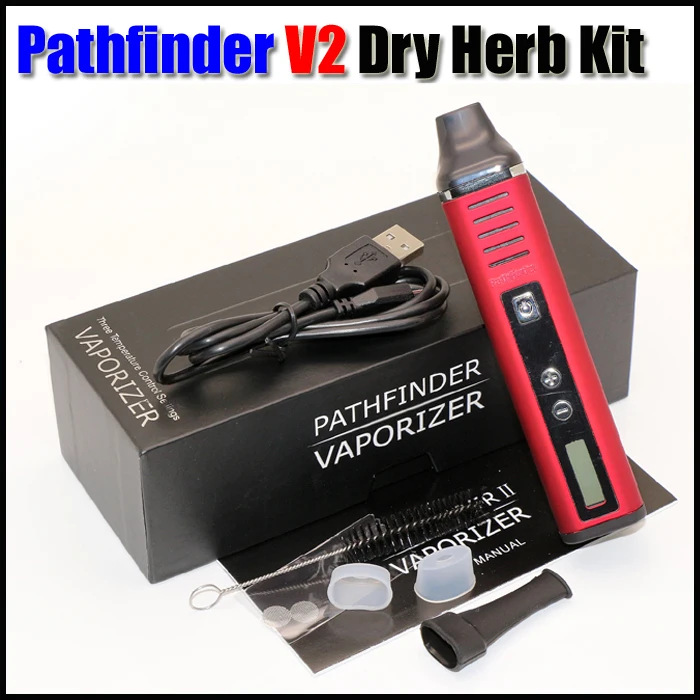 Original Pathfinder Vaporizer V2 Dry Herb Wax Kit Herbal Vaporizer