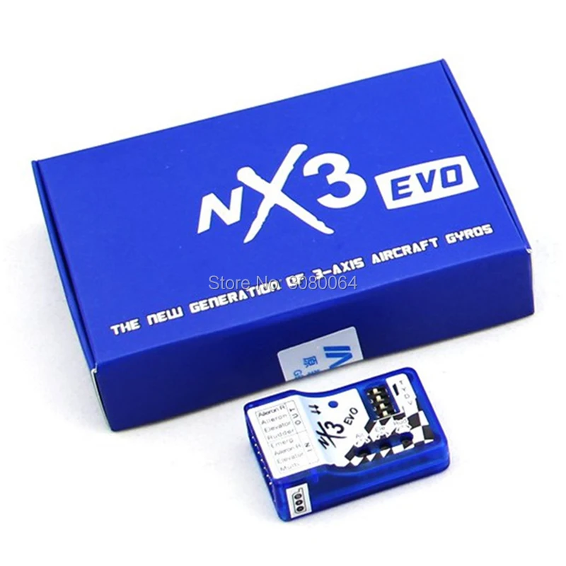 

1PCS Fixed-wing Flight Gyro Balancer NX3 EVO Flight Stabilization Controller NX3 EVO Flight Control for 3D 2D Flight