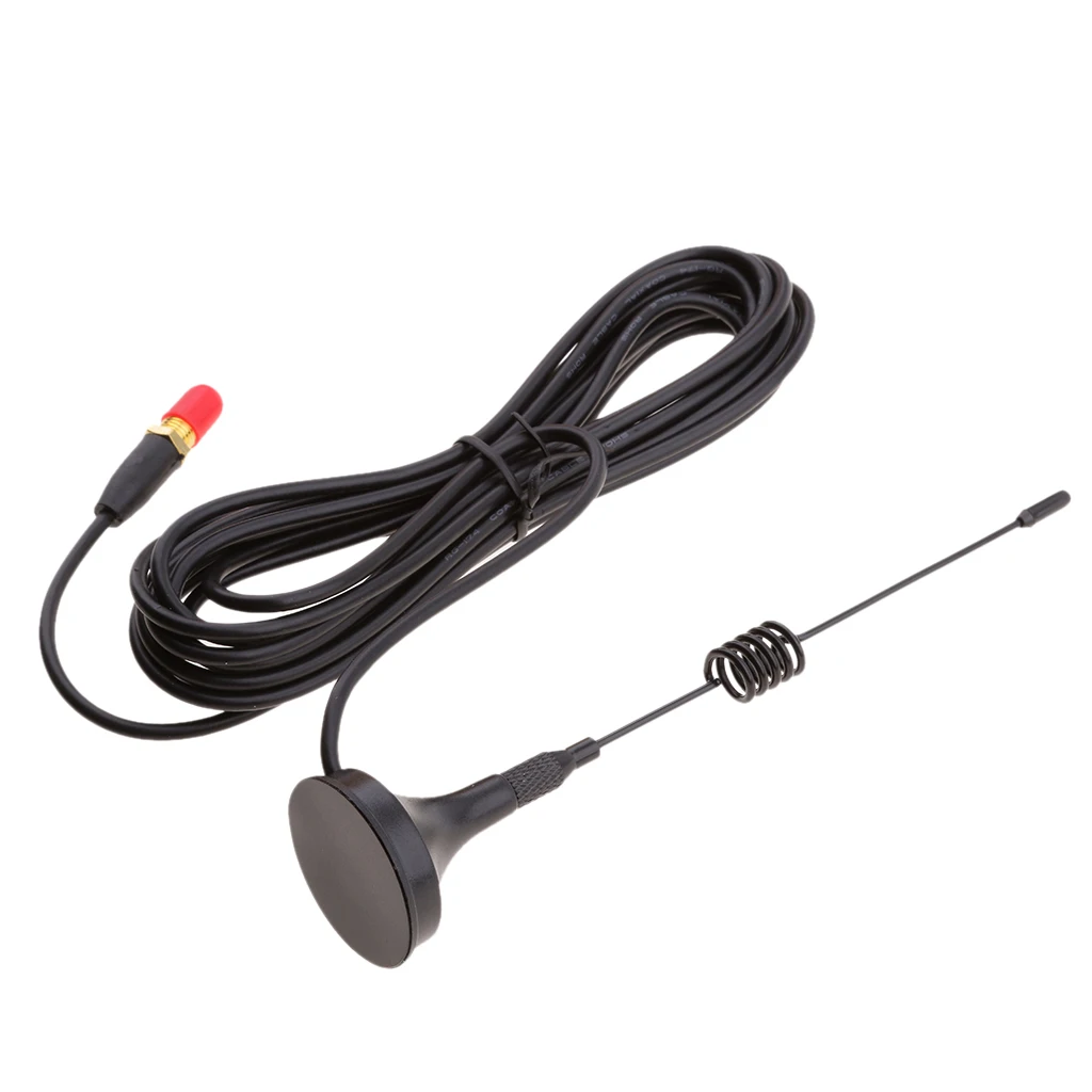 Dual Band SMA-F UHF+VHF Magnetic Vehicle-mounted Antenna for BAOFENG UV5R 888s H777 WOXUN by Two way radio Wireless Network