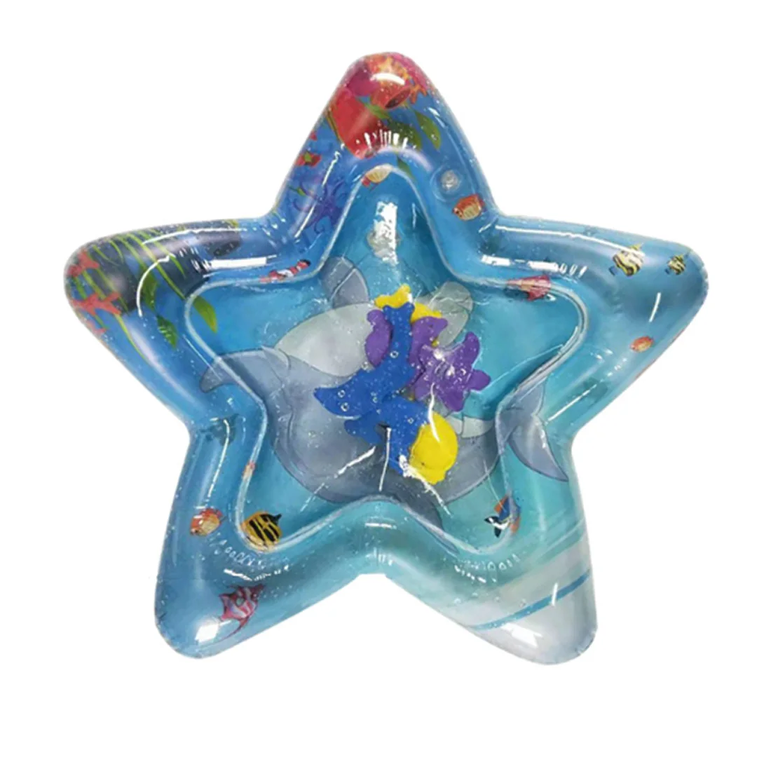 

Toys Pad PVC Prostrate Mat Inflatable Patted Sensory Stimulation Non Toxic Baby Early Education Dual Use Water Cushion