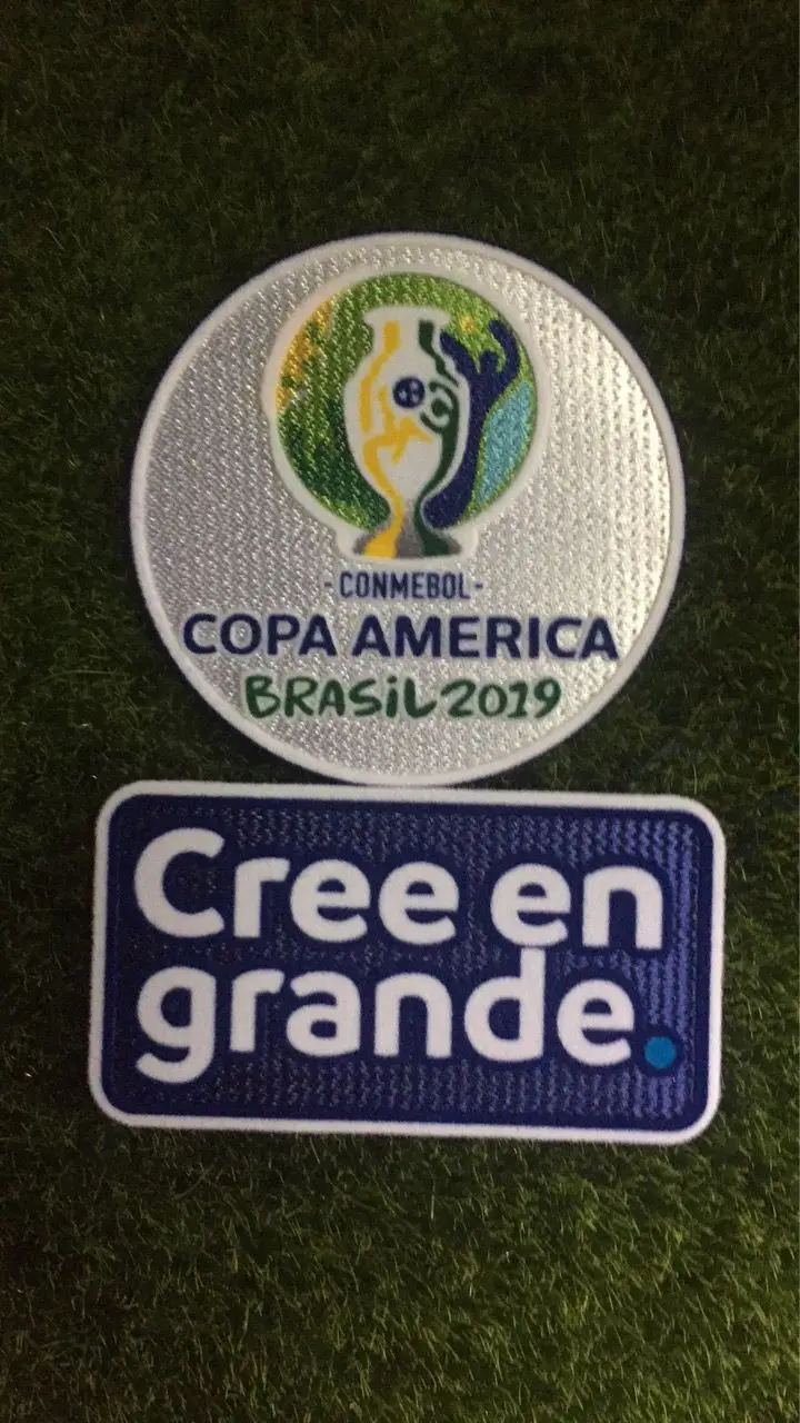 

2019 Copa america brasil Patch Conmebol Soccer Patch Heat Transfer Badge