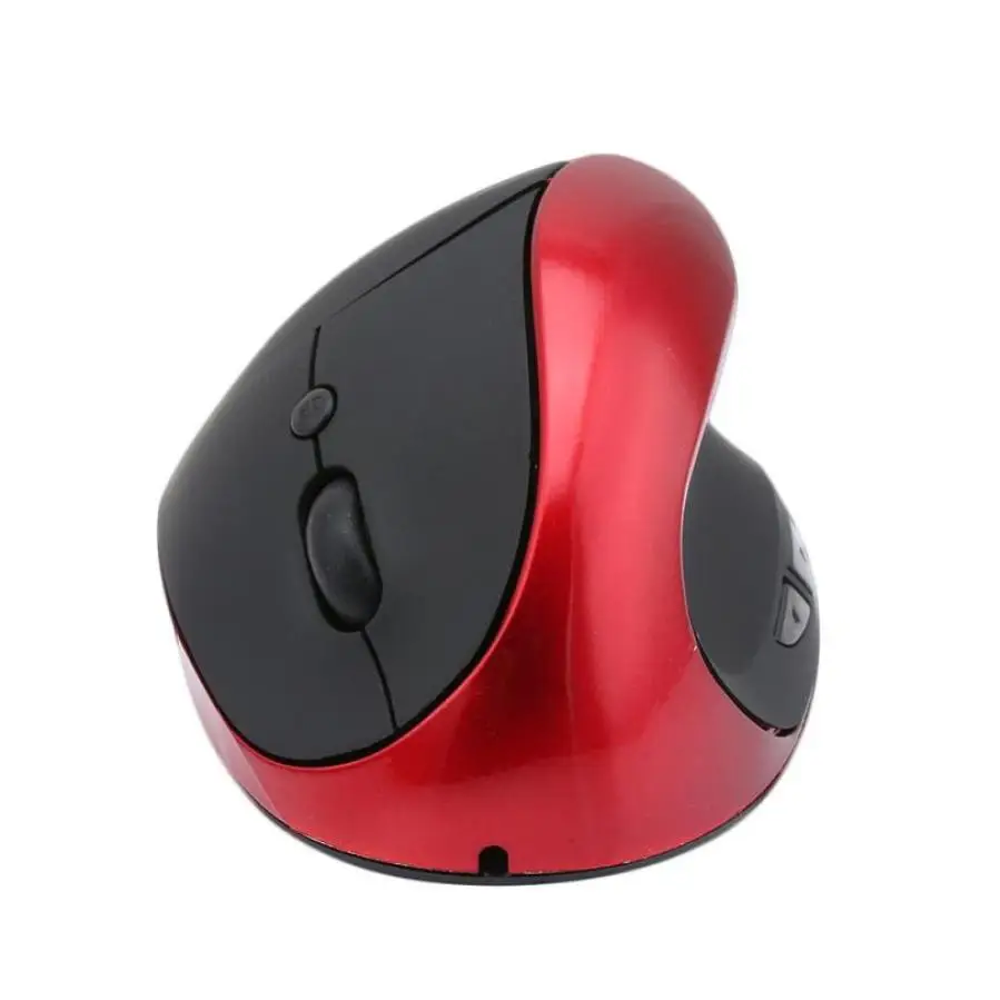1600DPI Wireless Vertical Rechargeable Mouse USB 2.0 Gaming Mice with